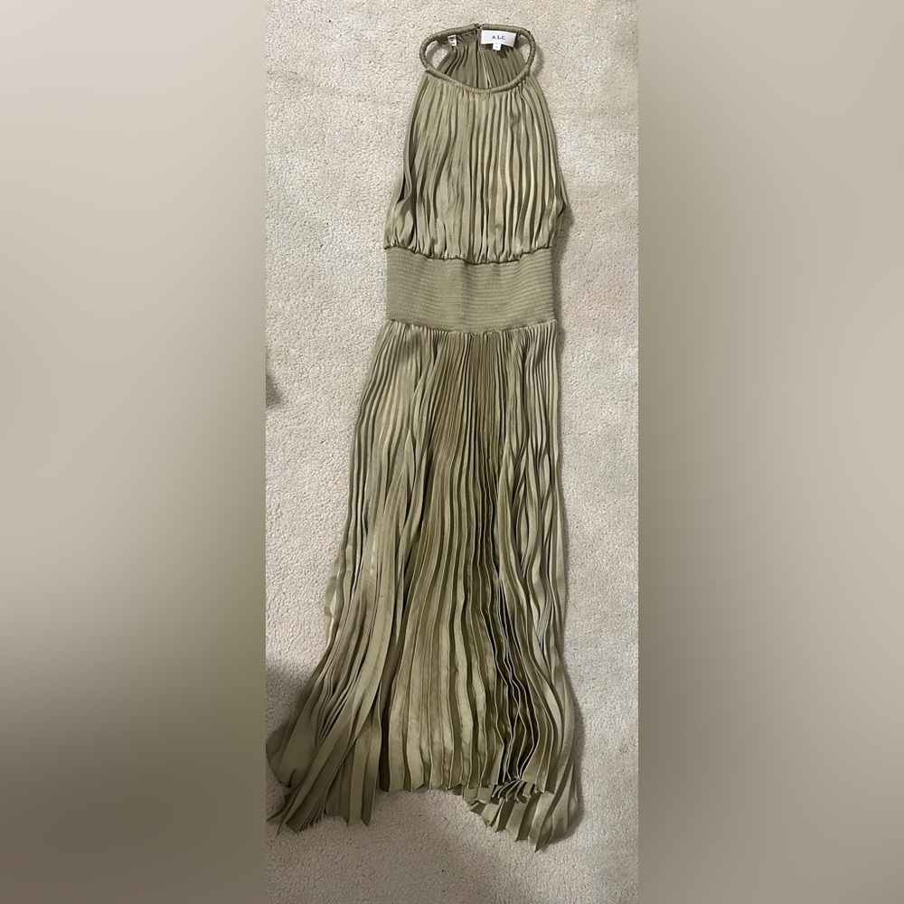 ALC halter neck dress from Revolve